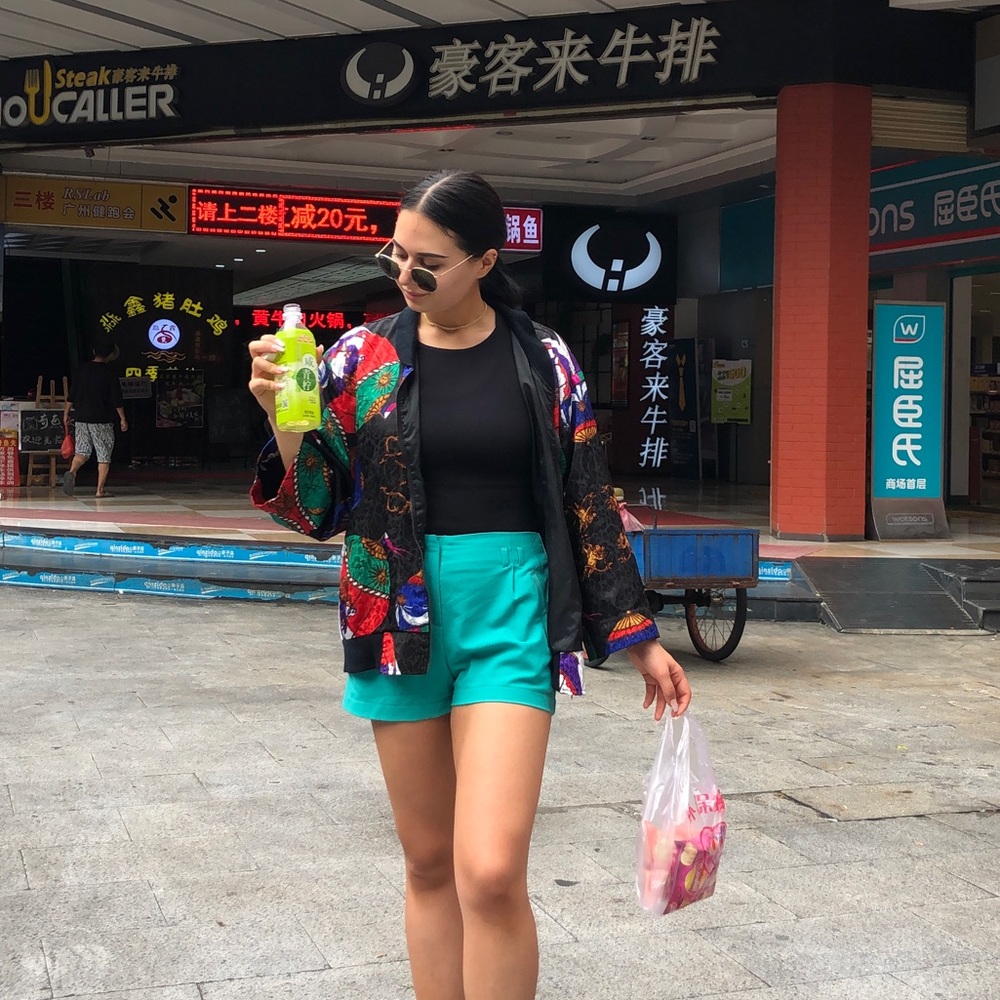 Turquoise Shorts